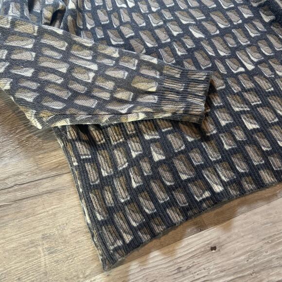 Vintage John Henry Editions Sweater Graphic Knit Crewneck Grandpa-Core - Picture 2 of 6